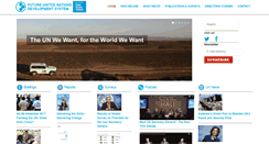 Desktop Screenshot of futureun.org